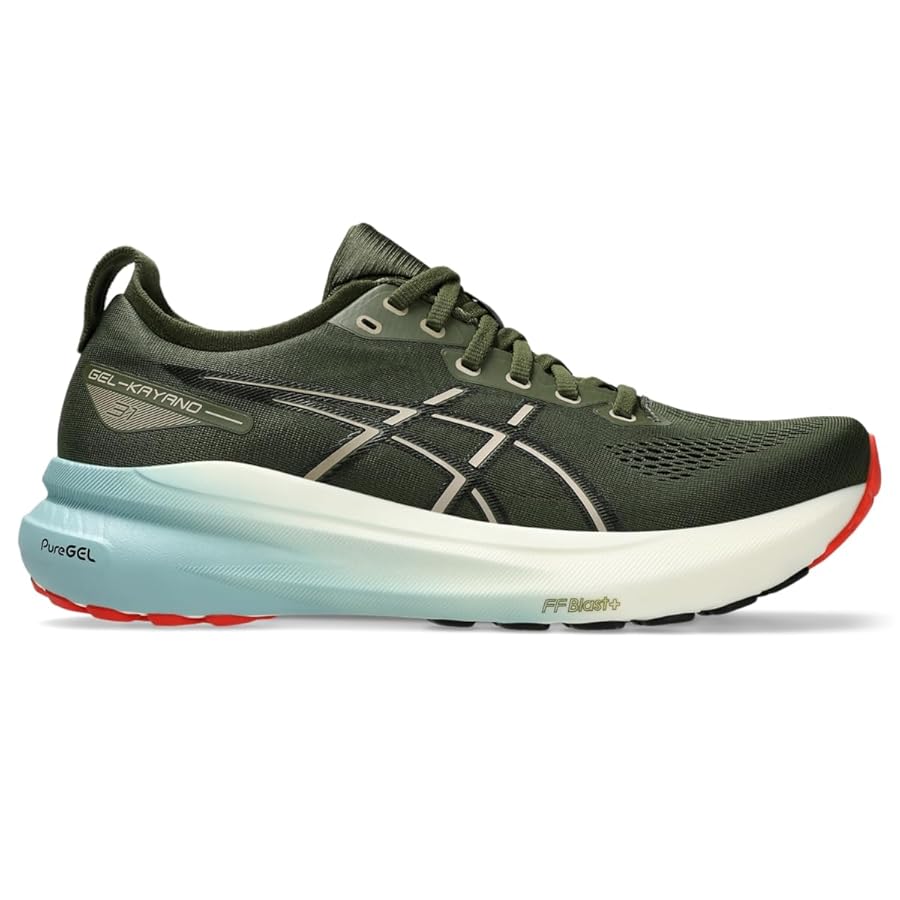 [新品・未使用]ASICS GEL-KAYANO 31 25.5 ASICS Men's Gel-Kayano 31 Running Shoes, Digital Aqua/Bright